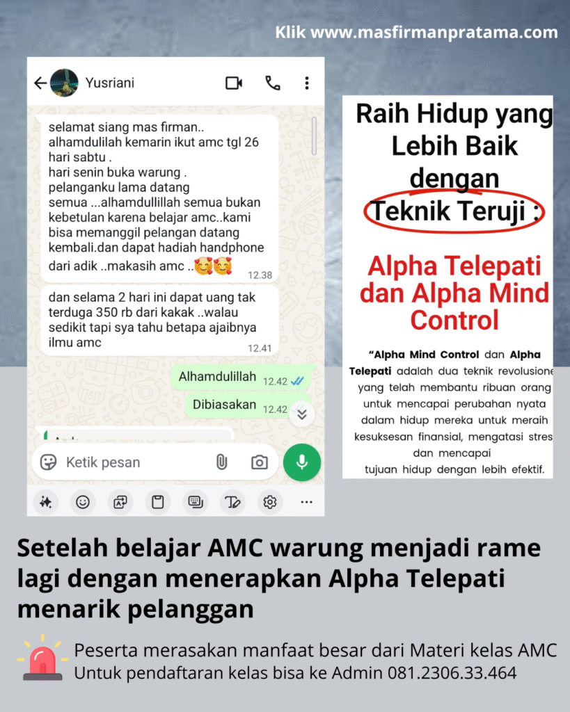 bukti peserta kelas amc