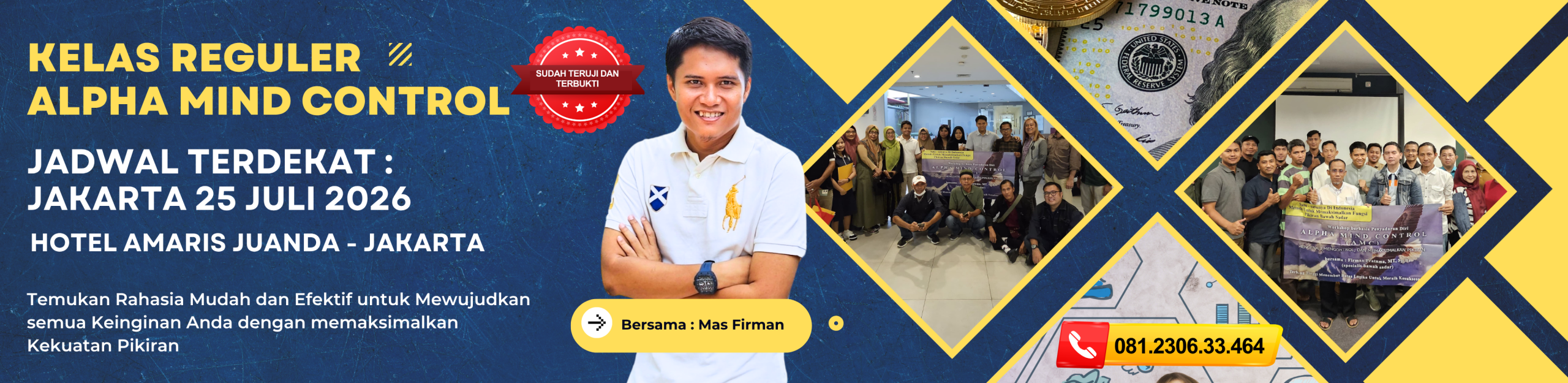 kelas amc jakarta juli 2026